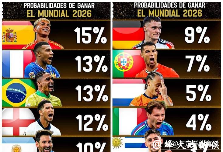 2026世界杯买球：分析热门球队的夺冠概率